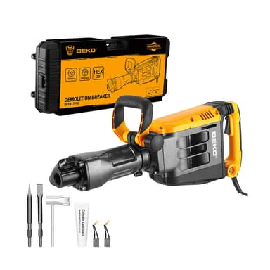 MARTILLO DEMOLEDOR 1600W 17KG 60J HEX DEKO DKDB17P60
