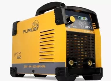 Soldadora Inverter 200 Amp Furius FIX 200 Turbo Ventilada