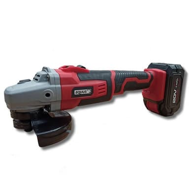 Amoladora Inalámbrica Equus / Motor Brushless + 1 batería de 20V 4.0Ah + cargador + maletín
